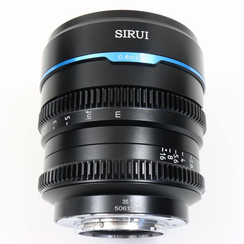 35mm T1.2 APS-C/S35 シネマレンズ M/ブラック MS35M-B-JP