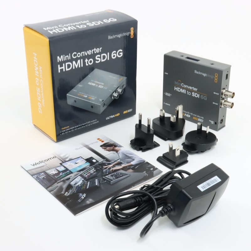 ライトニングボルト Blackmagic Design(ブラックマジックデザイン) Mini Converter HDMI to SDI 6G  CONVMBHS24K6G
