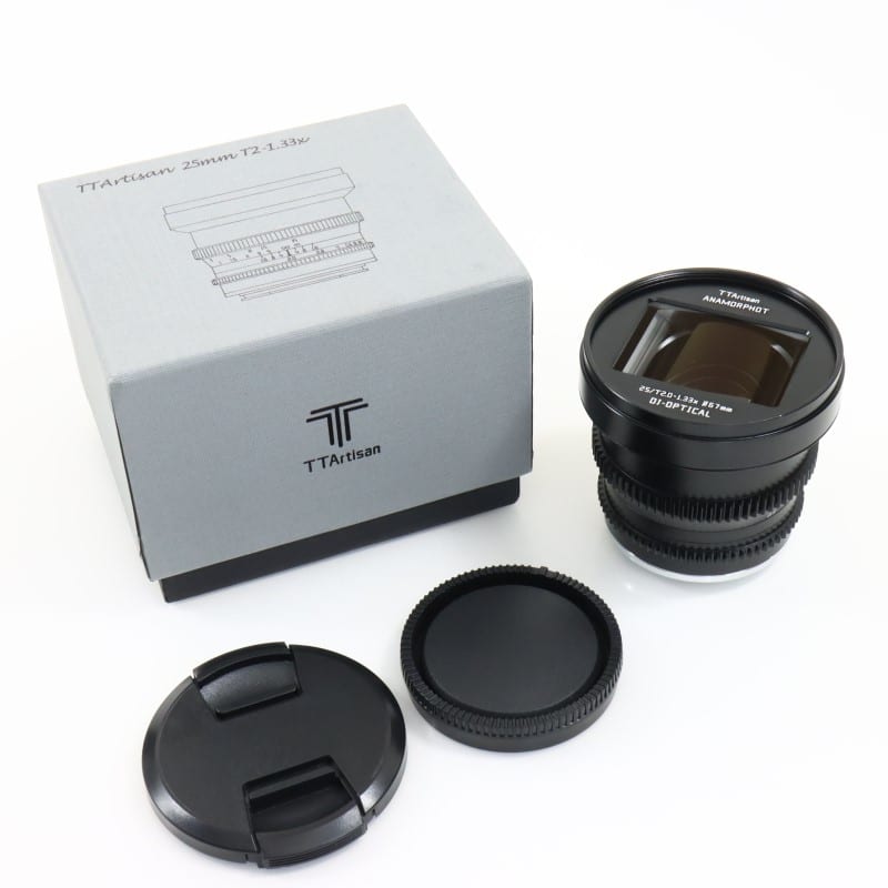 25mm f/2C ANA E[TTArtisan 25mm T2 C 1.33X アナモルフィックレンズ ソニーEマウント]