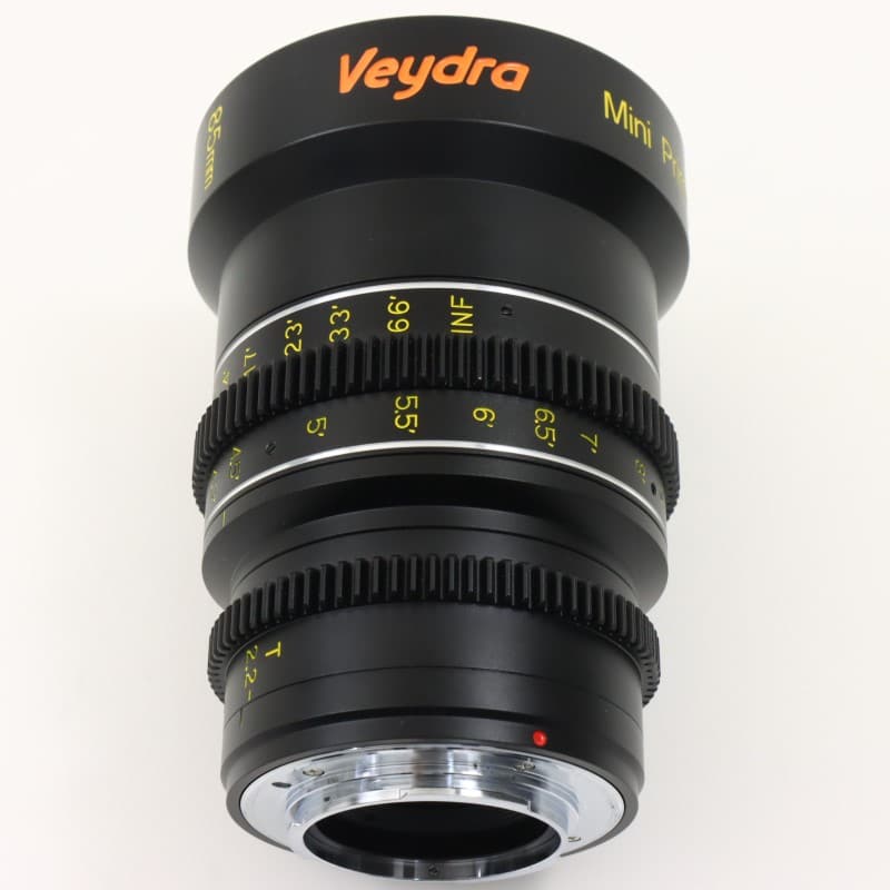 85mmT2.2 MFT-ft [Mini Prime 85mm T2.2(MFT) フィート表示]