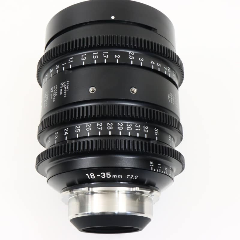 18-35mm T2/PL meter [High Speed Zoom Line 18-35mm T2 PLマウント メートル表示]