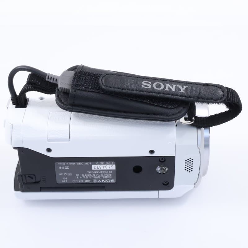 SONY HDR-CX680 ホワイト HDR-CX680/WC AB+ランク 中古｜フジヤカメラ