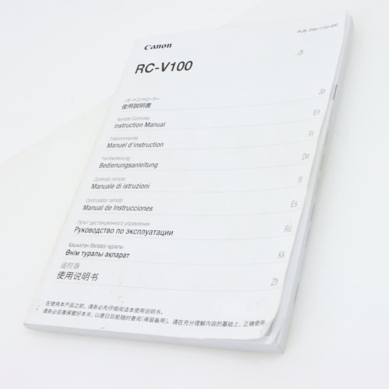 RC-V100 [リモートコントローラー]