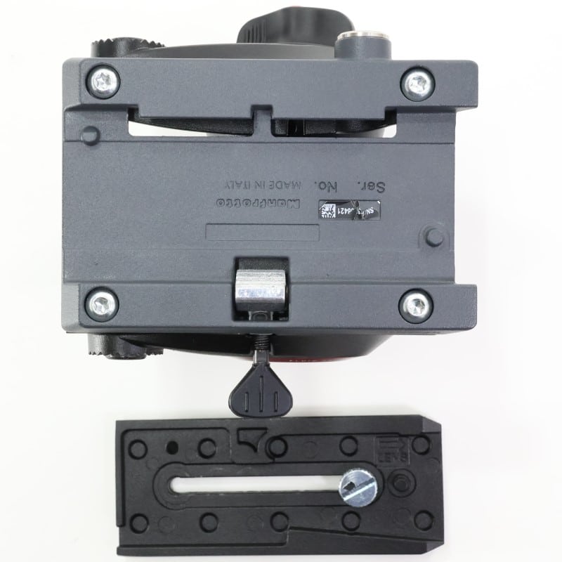 MVH 500AH プロフルードビデオ雲台 60mm フラットベース