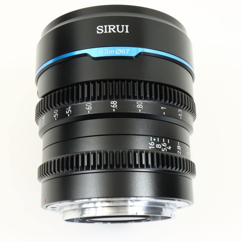 24mm T1.2 APS-C/S35 シネマレンズ R/ブラック MS24R-B-JP