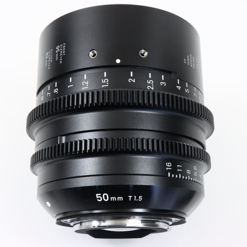 50mm T1.5 FF/EF meter [FF High Speed Prime Line EFマウント メートル表示]