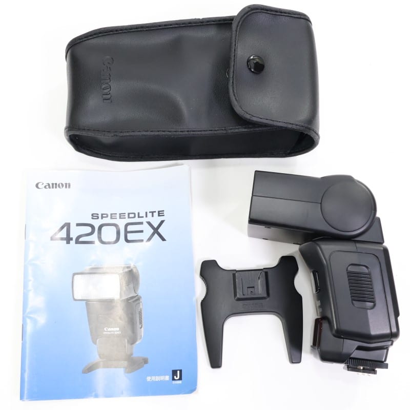 Canon スピードライト 420EX AB+ランク 中古｜フジヤカメラ