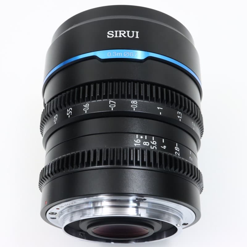 16mm T1.2 APS-C/S35 シネマレンズ RF/ブラック MS16R-B-JP