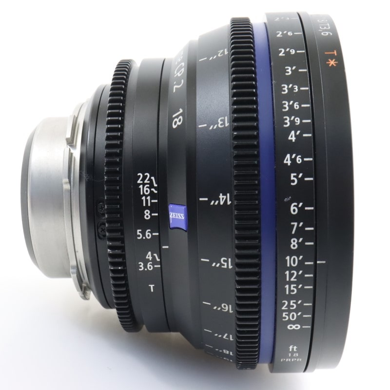 CP.2 18mm/T3.6 PL Feet [Compact Prime CP.2 PLマウント フィート表示]