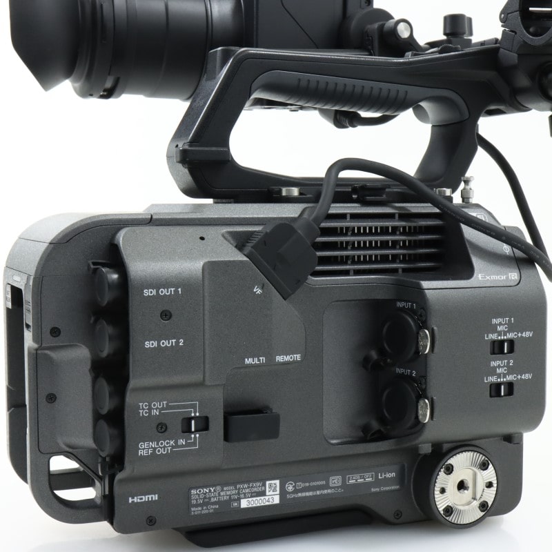 PXW-FX9V [PXW-FX9 XDCAMメモリーカムコーダー FX9 レンズ付属なしモデル]