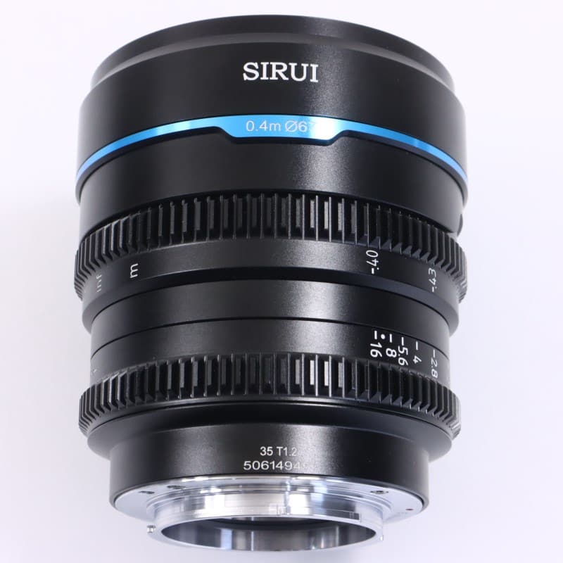 35mm T1.2 APS-C/S35 シネマレンズ X/ブラック MS35X-B-JP