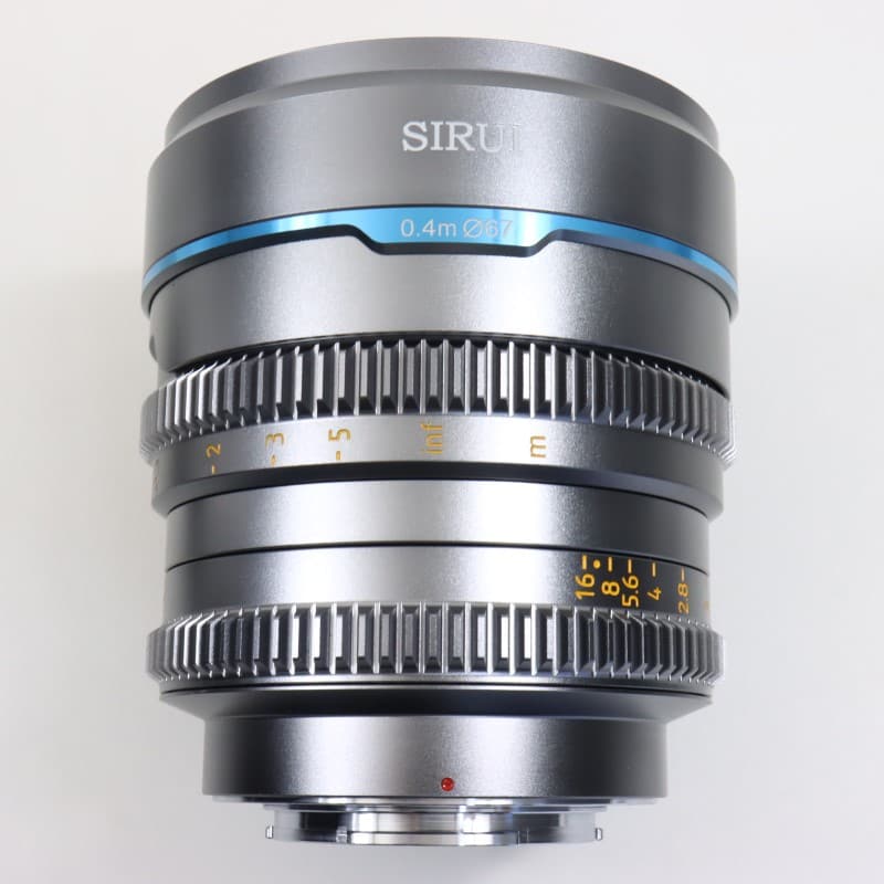 35mm T1.2 APS-C/S35 シネマレンズ X/グレー MS35X-G-JP