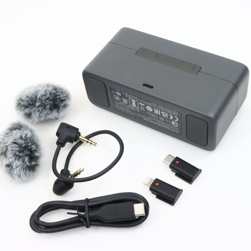 DM1021 [DJI Mic 2 (トランスミッター×2 + レシーバー×1 + 充電ケース)]