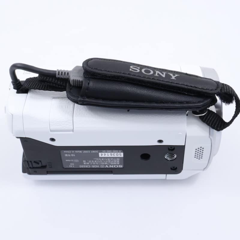SONY HDR-CX680 ホワイト HDR-CX680/WC AB+ランク 中古｜フジヤカメラ