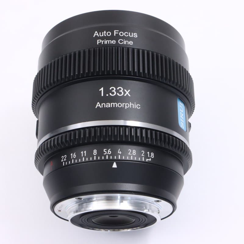 オートフォーカスアナモルフィックレンズ T1.8 S35 20mm E/ナチュラル 20AF133X-EN-JP