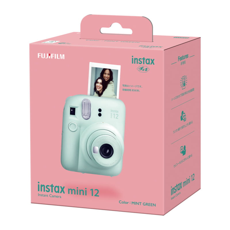 富士フイルム チェキ instax mini 12 ミントグリーン｜フジヤカメラ