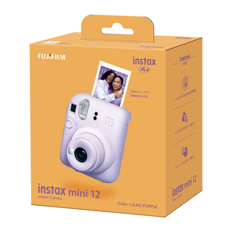 instax mini 12 ライラックパープル