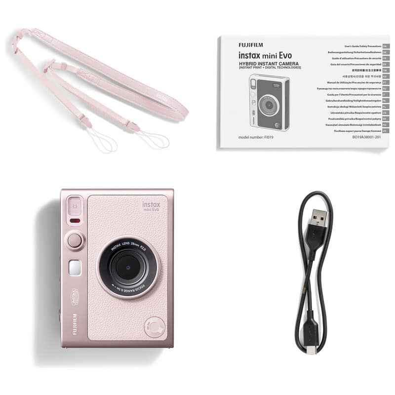 instax mini Evo GENTLE ROSE(2025年11月7日発売予定)