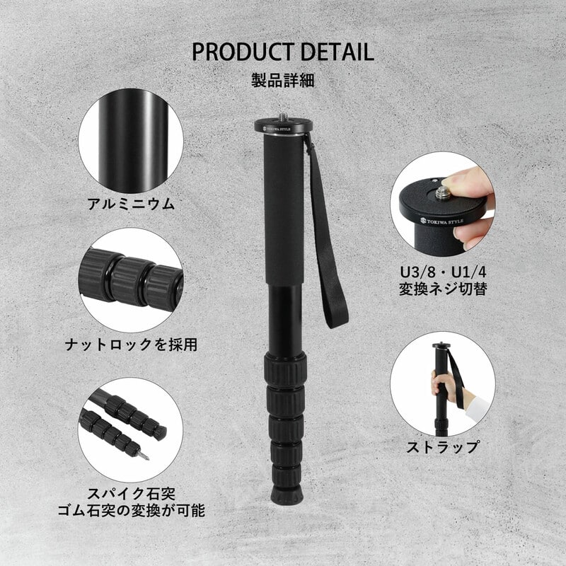 GMHS161A専用1脚 HogWorkz Long Angled Adjustable Highway Foot Pegs & Clamps