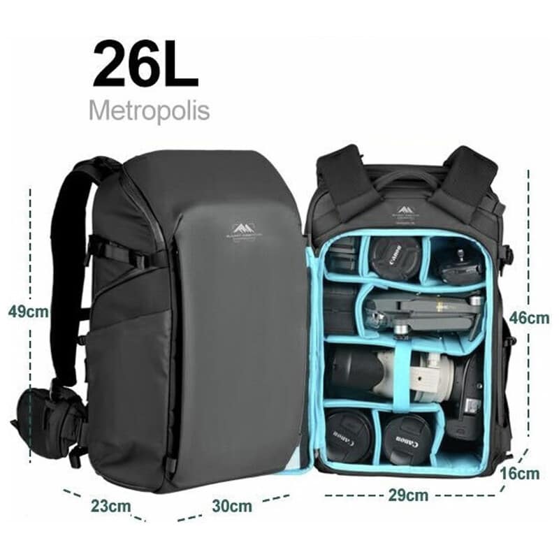 メトロポリス 26L バックパック ブラック SUM-METROPOLIS26L-BK