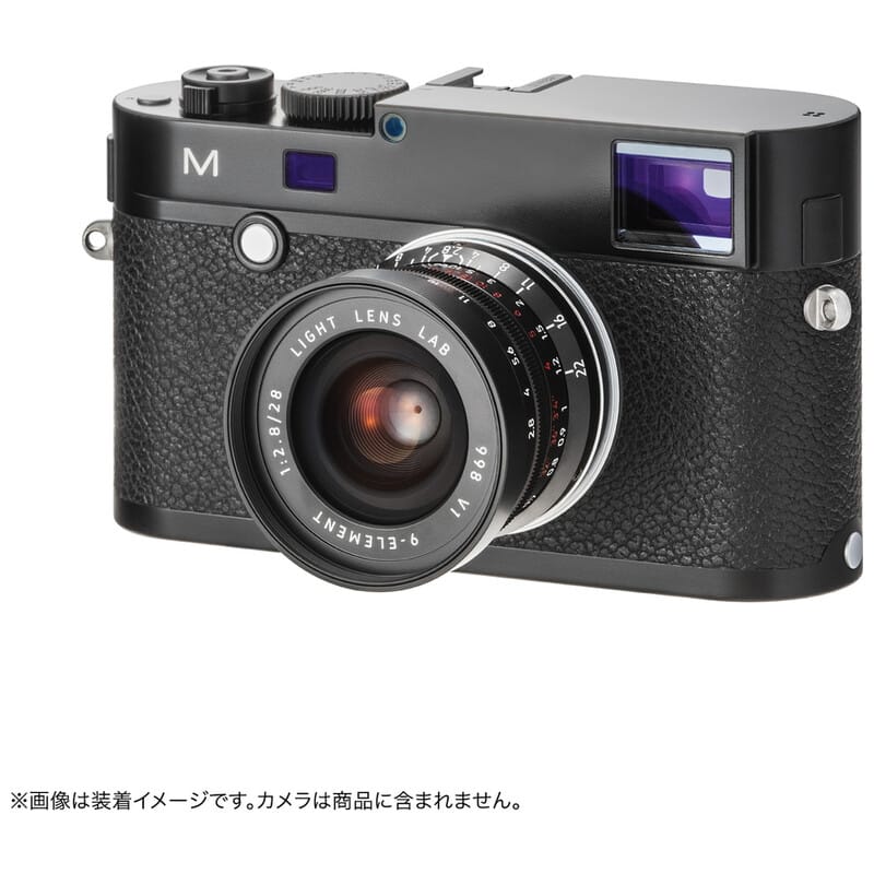 M 28mm f/2.8 ライカMマウントブラックペイント LLL-28M-9E (B)