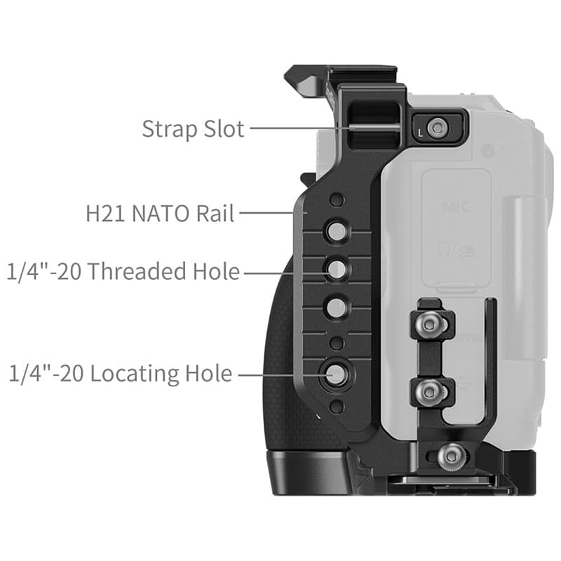 Nikon ZR用 「HawkLock」 クイックリリースケージ 5904
