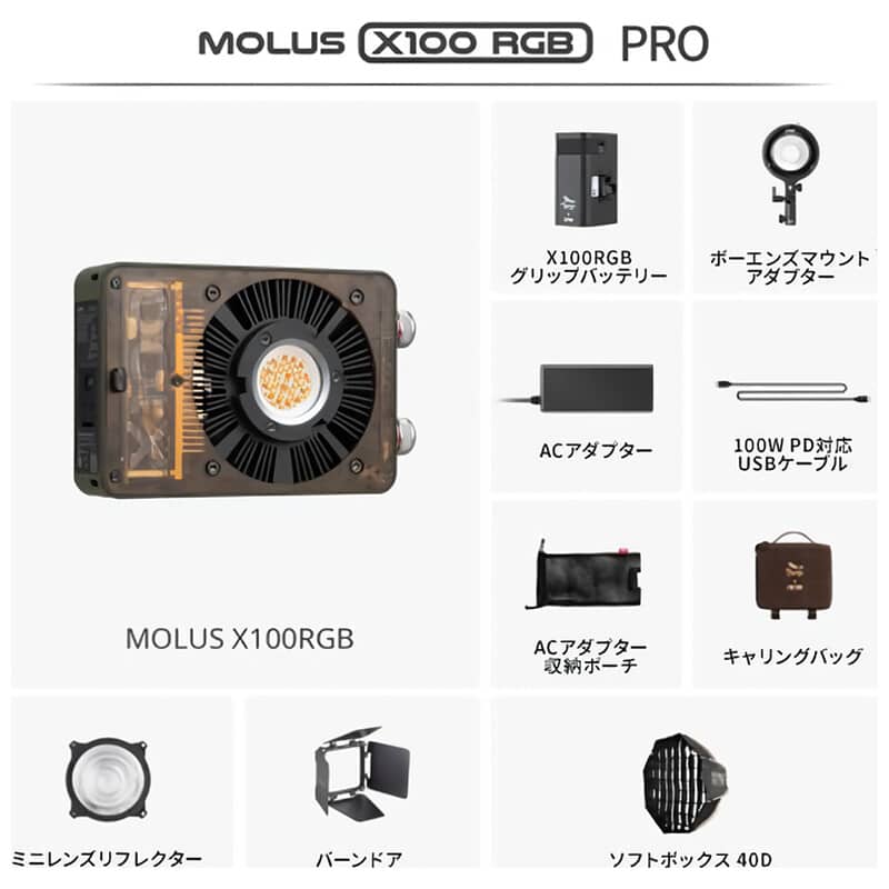 MOLUS X100 RGB PROエディション
