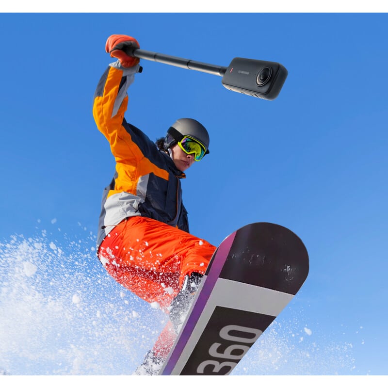 Insta360 114cm見えない自撮り棒 ブラック CINSAAVF