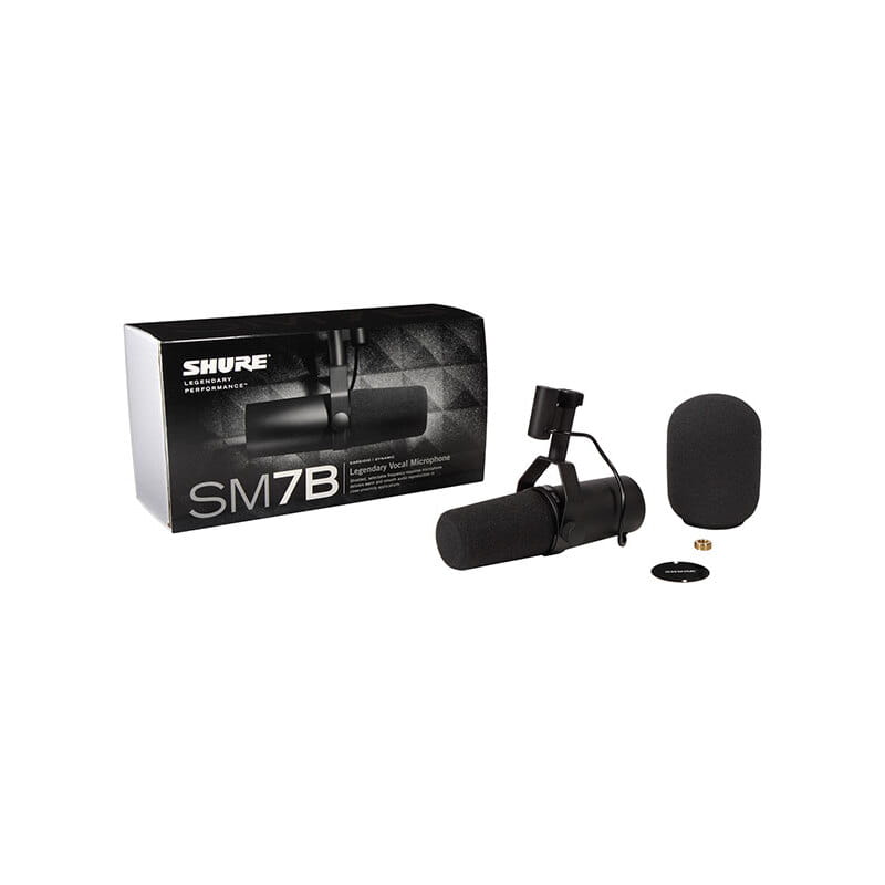 ナレーション用ダイナミックマイクロホン SM7B