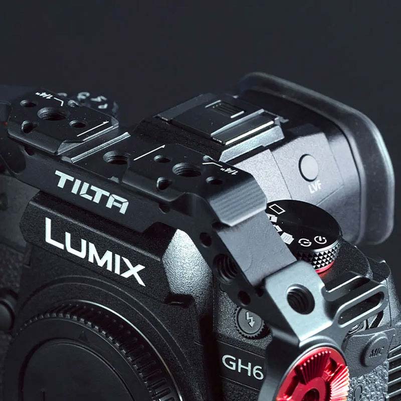 Camera Cage for Panasonic GH6 Pro Kit - Black TA-T15-B-B