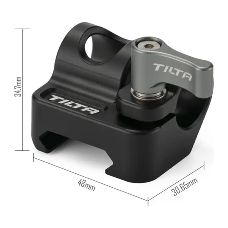 15mm Rod Holder to NATO Adapter - Black TA-15RH-NTA-B