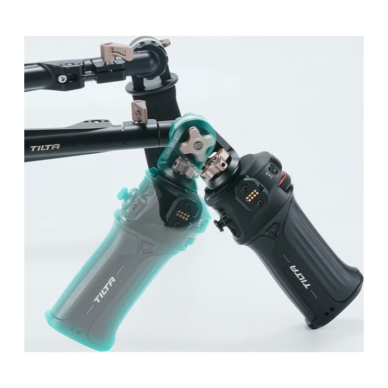 Tilta Right Angle Rosette Adapter to 1/4-20 with Locating Pins - Black TA-RRA-1420