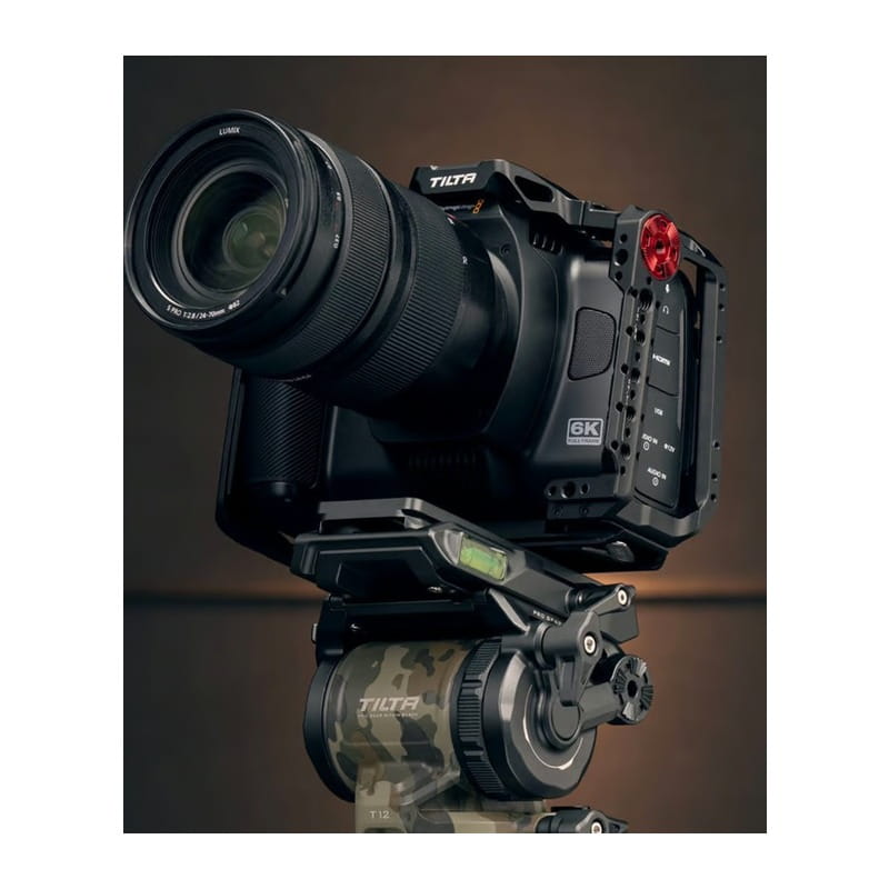 Camera Cage for BMCC 6K Basic Kit - Black TA-T64-B-B