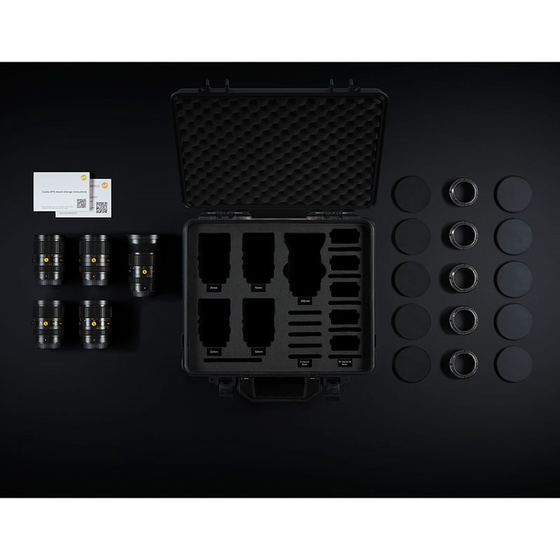 Cooke SP3 5本セット (E・RFマウント) SP3-5set