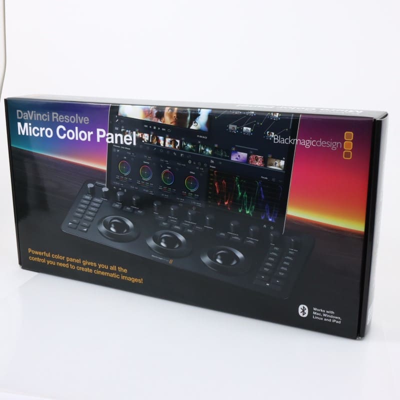 DV/RES/AAAPNLMIC/EN [DaVinci Resolve Micro Color Panel(EN/パネルラベル英語表記)]