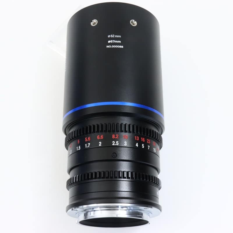 LAO0502 [Nanomorph 65mm T2.4 1.5x Cine Blue ソニーE]