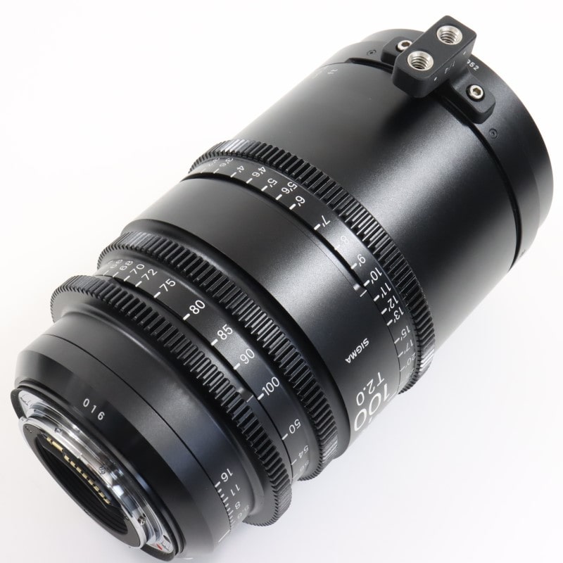 50-100mm T2/EF feet [High Speed Zoom Line 50-100mm T2 EFマウント フィート表示]