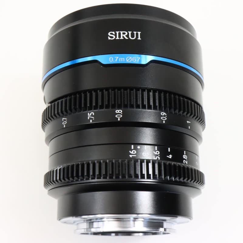 75mm T1.2 APS-C/S35 シネマレンズ E/ブラック MS75E-B-JP