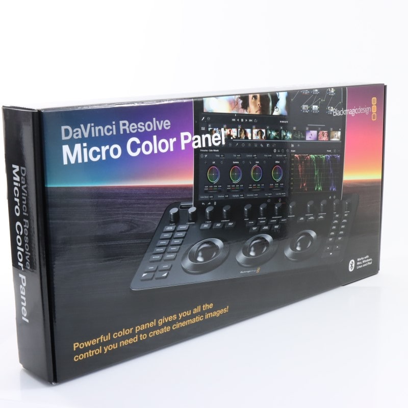 DV/RES/AAAPNLMIC/EN [DaVinci Resolve Micro Color Panel(EN/パネルラベル英語表記)]