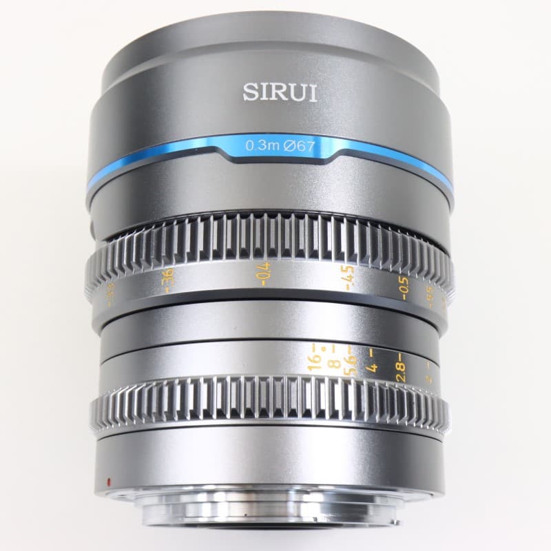 16mm T1.2 APS-C/S35 シネマレンズ RF/グレー MS16R-G-JP