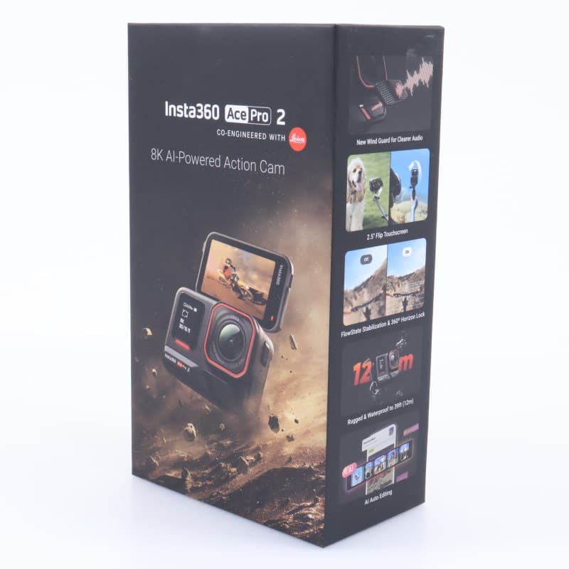 Insta360 Ace Pro 2 シングルバッテリー ミッドナイトブラック CINSBBGA-SB