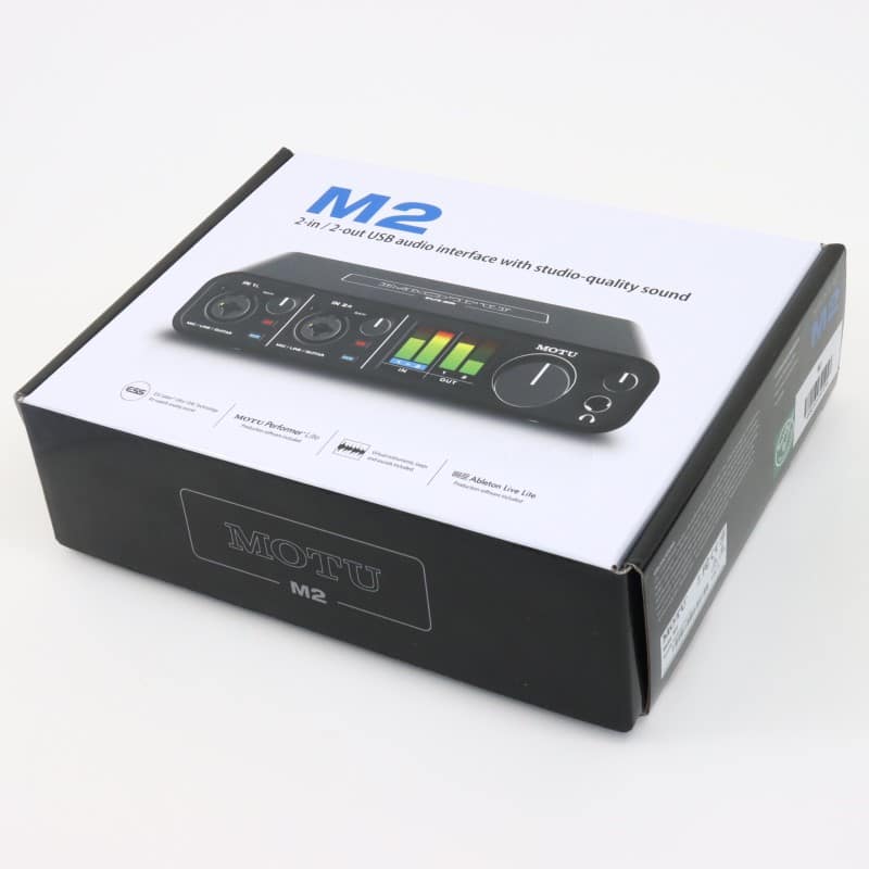 M2 [2in 2out オーディオインターフェイス]