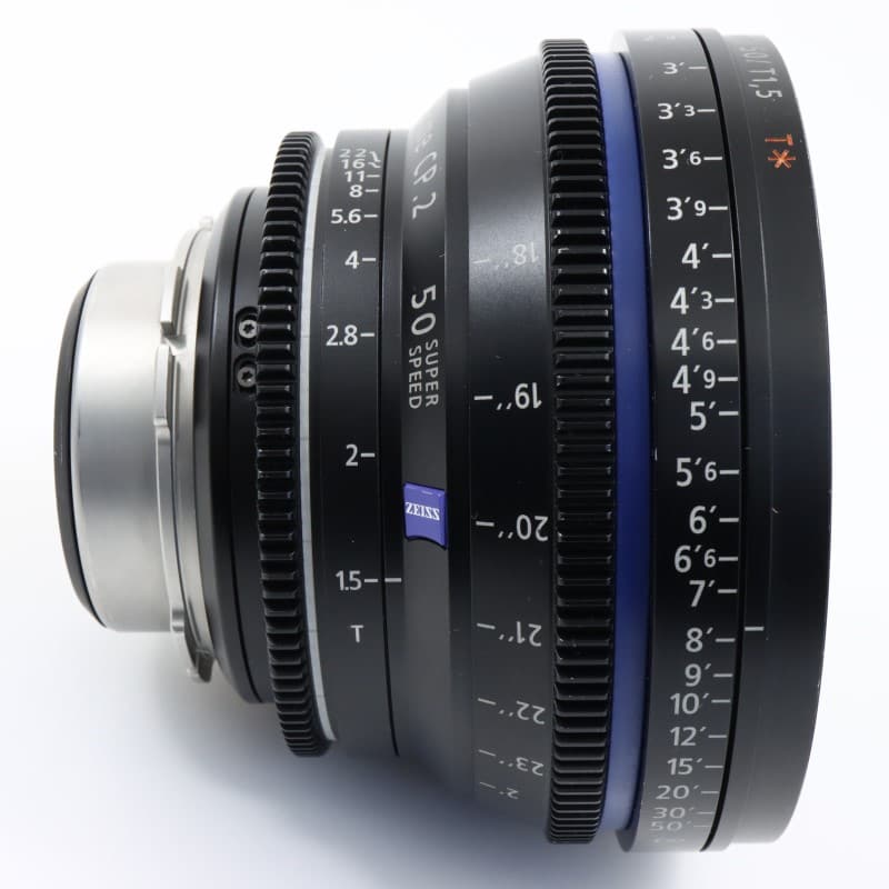 CP.2 50mm/T1.5 SS PL Feet [Compact Prime CP.2 スーパースピード PLマウント フィート表示]