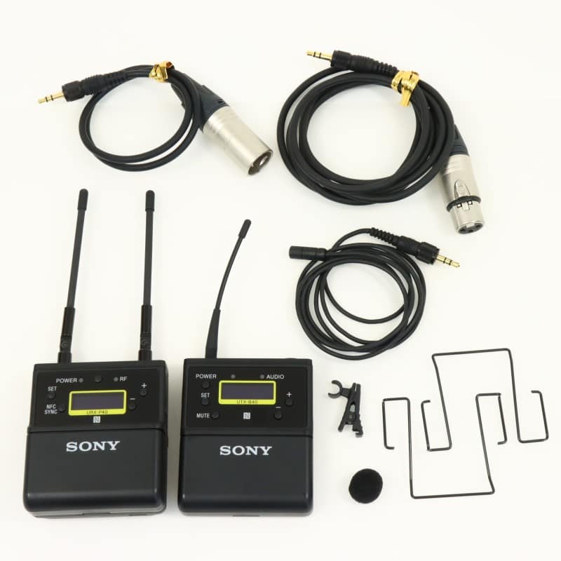 SONY UWP-D21 ワイヤレスマイクパッケージ　使用回数4回のみ　美品 SONY UWP-D21 ワイヤレスマイクパッケージ 使用回数4回のみ 美品