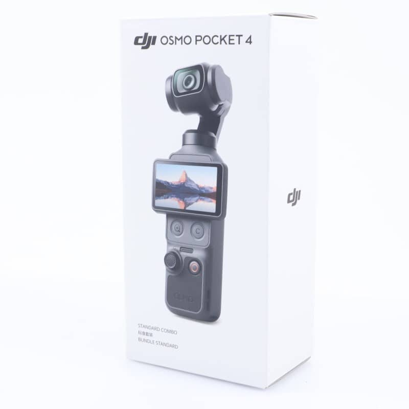 DJI Osmo Pocket 4 スタンダードコンボ OP4402 AB+ランク 中古｜フジヤ