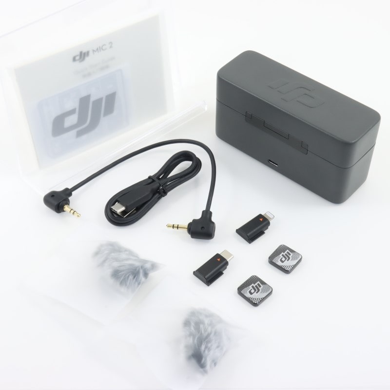 DM1021 [DJI Mic 2 (トランスミッター×2 + レシーバー×1 + 充電ケース)]