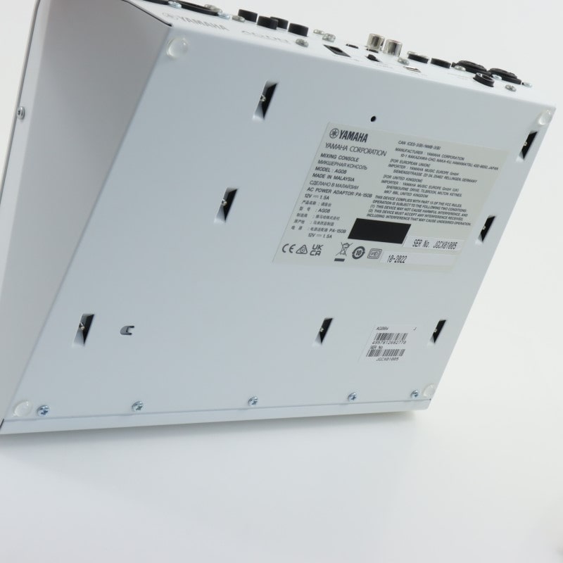 YAMAHA AG08 White [8チャンネルライブストリーミングミキサー