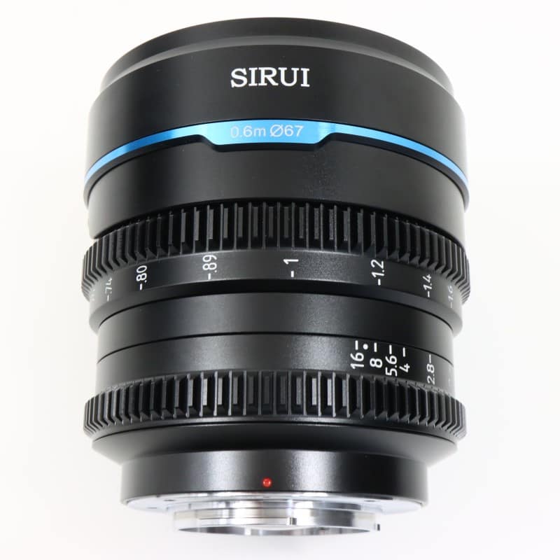 55mm T1.2 APS-C/S35 シネマレンズ M/ブラック MS55M-B-JP