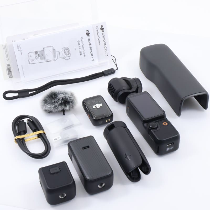 ケイオス 3コンセット DJI Osmo Pocket 3 クリエイターコンボ OP9913 AB+ランク 中古｜フジヤ