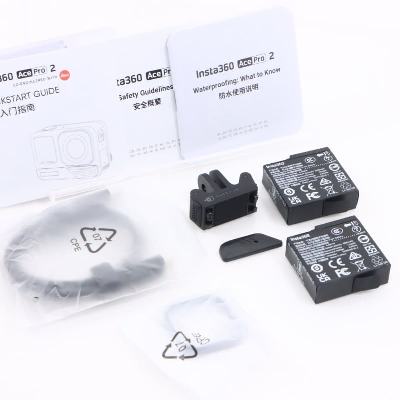 Insta360 Ace Pro 2 ストリート撮影キット デュアルバッテリー ミッドナイトブラック CINSBBGA-ACEPRO242